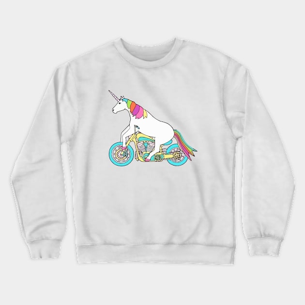 Magic Tricks Of Unicorn Crewneck Sweatshirt by arexzim